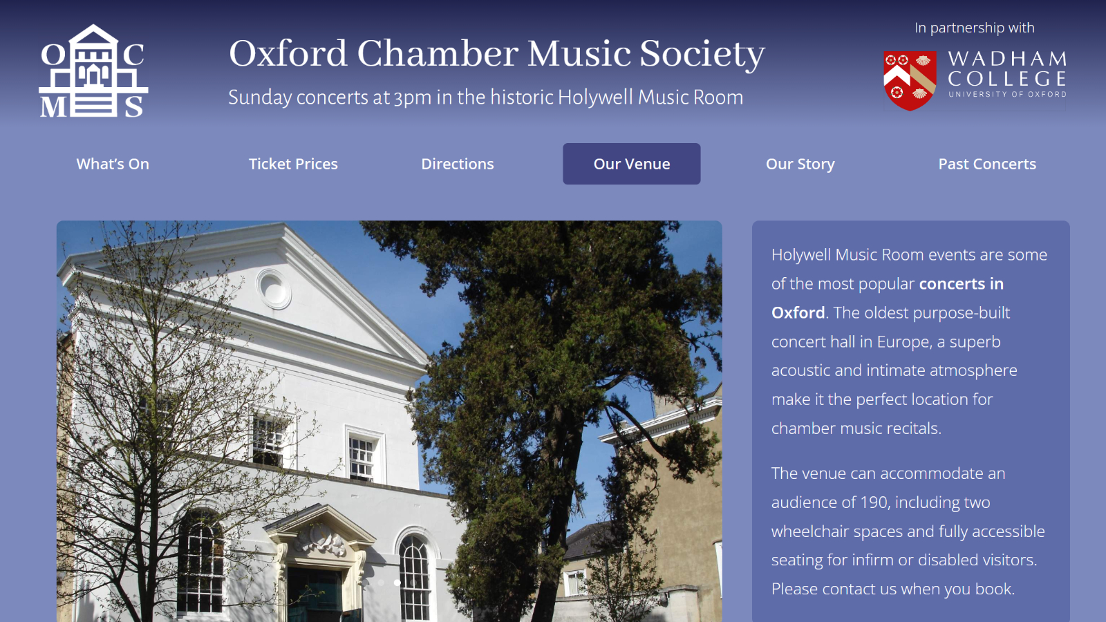 Oxford Chamber Music Society