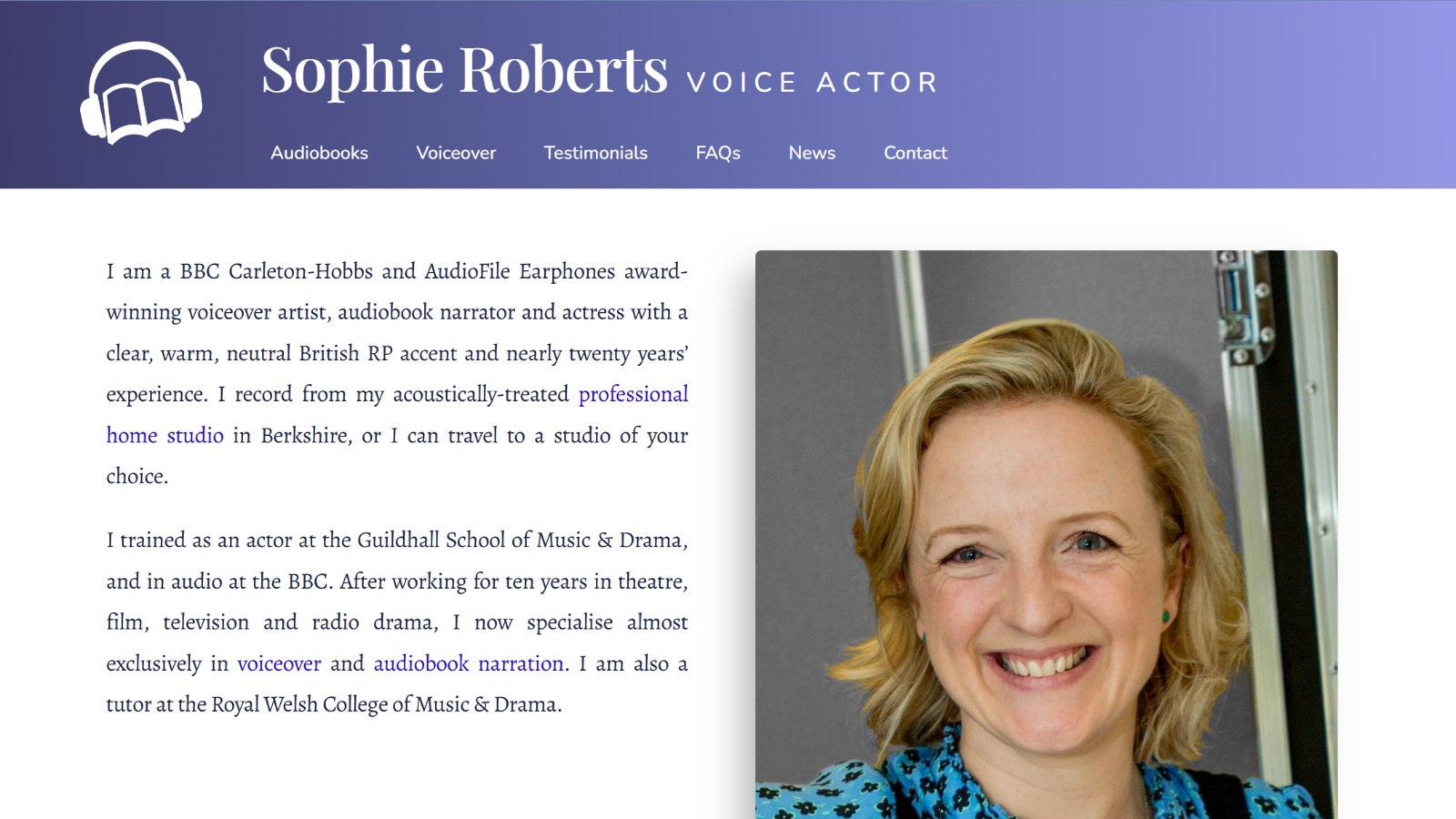 Sophie Roberts Audio